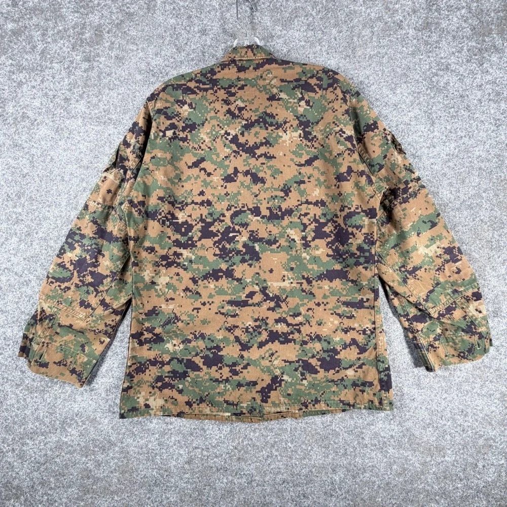 USMC MCCUU Woodland MARPAT Camo Digital Combat Uniform Blouse Jacket Small Reg